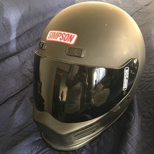 Simpson Street Bandit Motorcycle Helmet